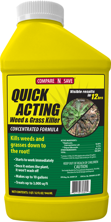 Compare N Save Quick Acting Weed Grass Killer